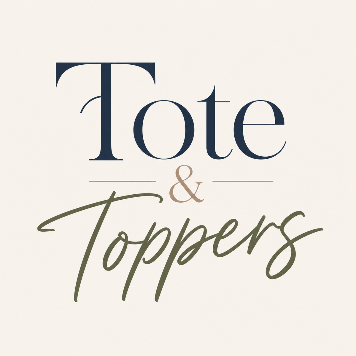 Tote & Toppers